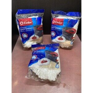 Replacement Microfiber Mop Head For O-Cedar Spin Mop EasyWring Refills Lot of 3